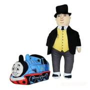 Thomas the Train and Conductor 7-11 Inch Stuffed Plush Toy Character Set