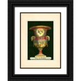 thumbnail image 1 of Thomassin, S. 11x14 Black Ornate Wood Framed with Double Matting Museum Art Print Titled - Vase with Sunflowers, 1 of 4