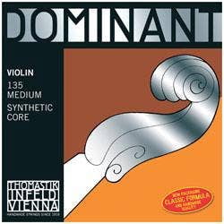 Dominant 1/8 Violin Set Steel E String Ball End