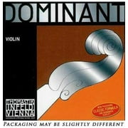 Thomastik-Infeld Dominant 135Ms Synthetic Core Violin Strings, Set Of 4 w/ Wound E, Medium Gauge - 4/4