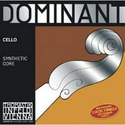 Thomastik-Infeld Dominant Nylon-Core Cello String, Chrome Wound, Medium Gauge, 4/4, D