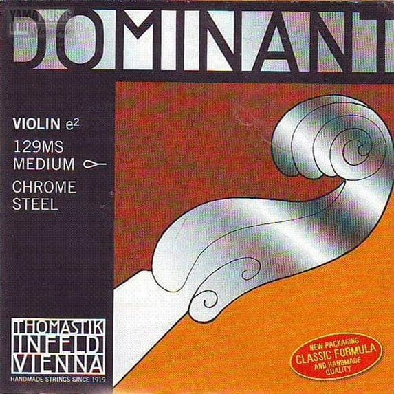 Thomastik-Infeld Dominant Nylon-Core E-String, Plain/Loop, Medium Gauge, 4/4 Scale