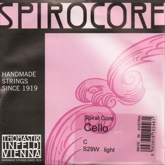 Spirocore Cello C String - Chrome