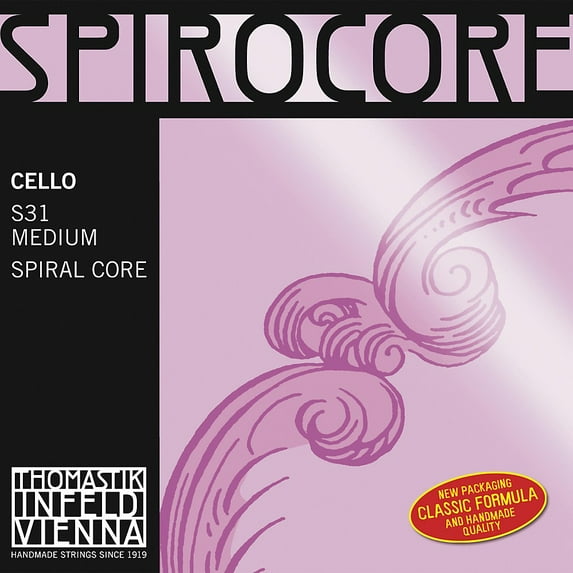 Thomastik Spirocore 4/4 Size Cello Strings 4/4 C String, Tungsten