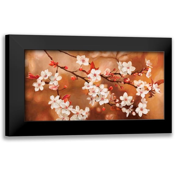 Thomlinson, Jenny 14x9 Black Modern Framed Museum Art Print Titled - Sakura