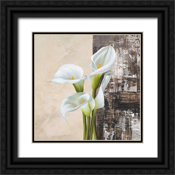 Thomlinson, Jenny 15x15 Black Ornate Wood Framed with Double Matting Museum Art Print Titled - Nature II