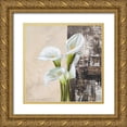 thumbnail image 1 of Thomlinson, Jenny 26x26 Gold Ornate Wood Framed with Double Matting Museum Art Print Titled - Nature II, 1 of 4