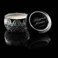 thumbnail image 1 of Thompson Ferrier Tin Scented Candles Lacquered Box, Black & White, 1 of 7