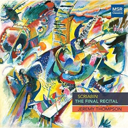 Thompson - Final Recital - Music & Performance - CD