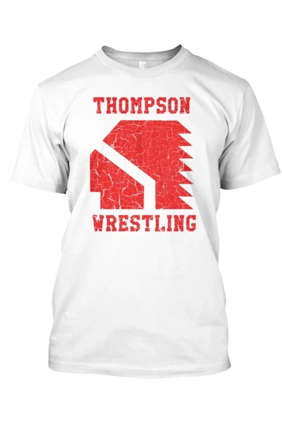 Thompson High School Wrestling Vision T-Shirt Made in the USA Size S to 5XL