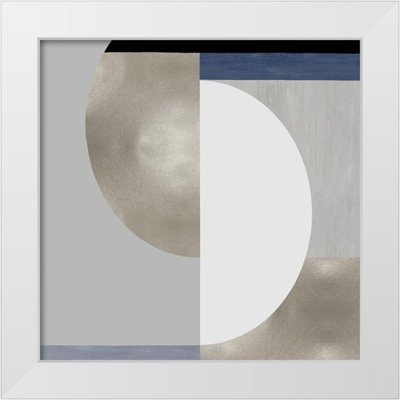 Thompson, Justin 12x12 White Modern Wood Framed Museum Art Print Titled - Synthesis III