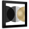 thumbnail image 1 of Thompson, Justin 12x14 Black Modern Framed Museum Art Print Titled - Intersect II, 1 of 5