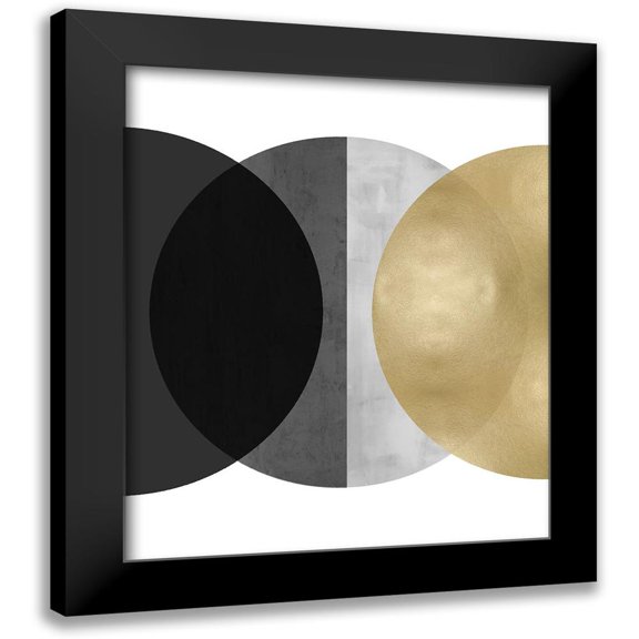 Thompson, Justin 12x14 Black Modern Framed Museum Art Print Titled - Intersect II