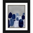thumbnail image 1 of Thompson, Justin 12x14 Black Ornate Wood Framed with Double Matting Museum Art Print Titled - Connected on Silver II, 1 of 4