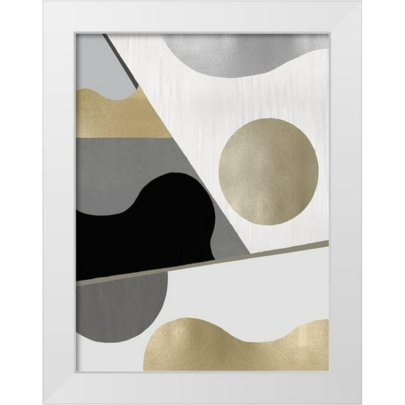 Thompson, Justin 15x18 White Modern Wood Framed Museum Art Print Titled - Cadence II