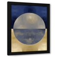 thumbnail image 1 of Justin Thompson 19x24 Black Modern Wood Framed Wall Art Titled - Blue Sphere I, 1 of 6