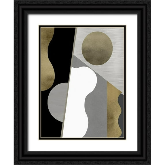 Thompson, Justin 19x24 Black Ornate Wood Framed with Double Matting Museum Art Print Titled - Cadence III