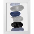 thumbnail image 1 of Thompson, Justin 19x24 White Modern Wood Framed Museum Art Print Titled - Emerge Blue II, 1 of 4