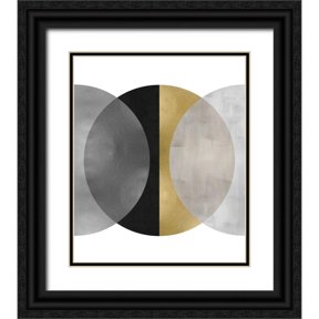 Thompson, Justin 26x30 Black Ornate Wood Framed with Double Matting Museum Art Print Titled - Intersect I