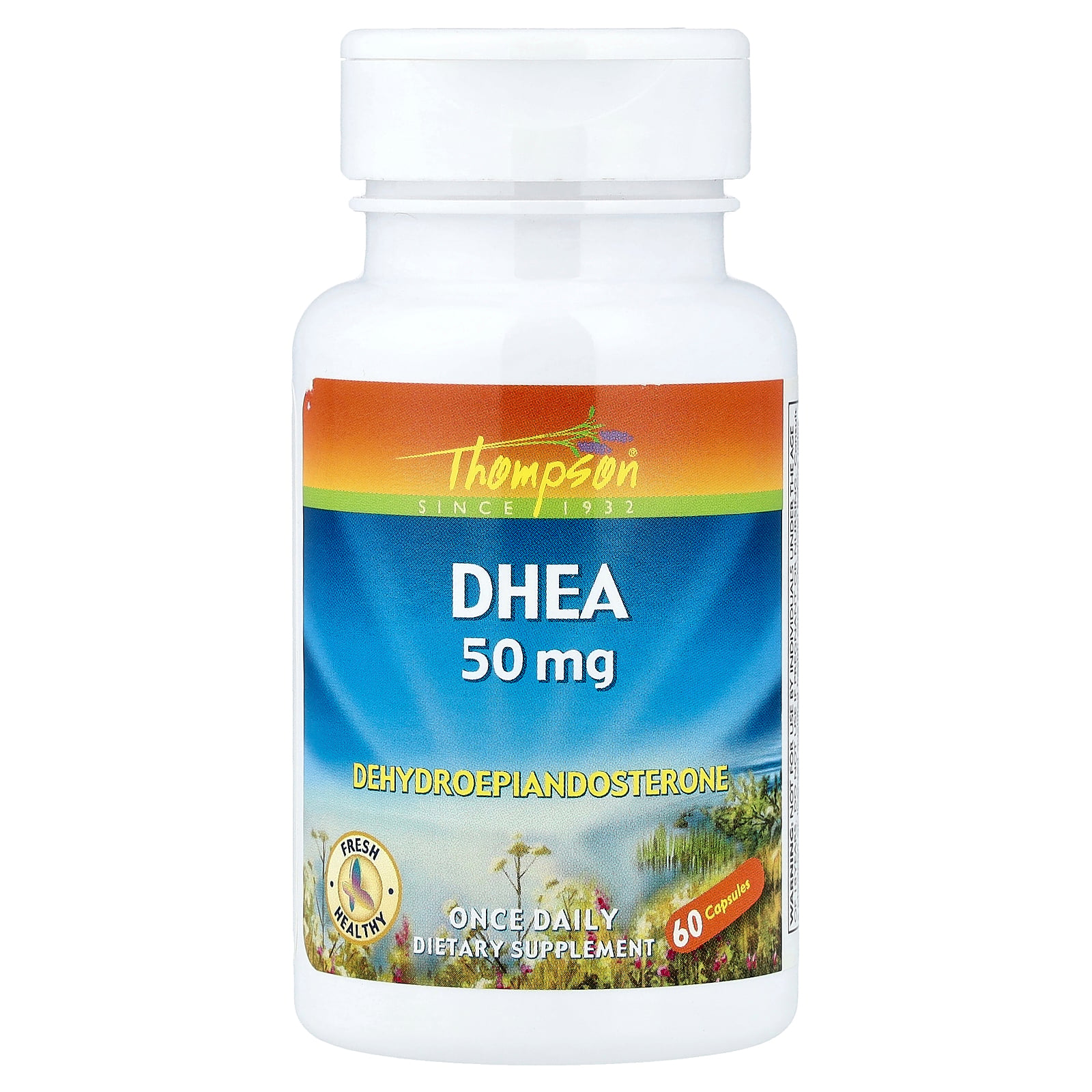 Thompson DHEA , 50 mg , 60 Capsules