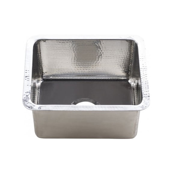 Thompson Traders KPU-1715HSS Rivera 17" Single Basin Bar Sink For Undermount Or Drop-In
