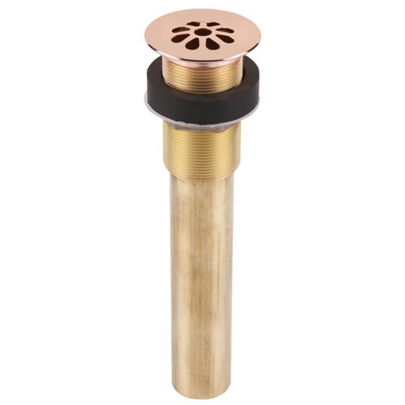 Thompson Traders TDG15-PC Flower Style Grid Drain Assembly - Copper