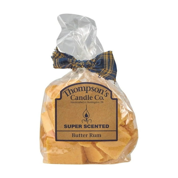 Thompson's Candle Co Super Scented Butter Rum Wax Crumbles 6 oz (Pack of 18)