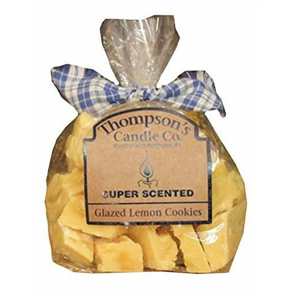 Thompson's Candle Co. Super Scented Crumbles/Tarts/Wax Melts 6 oz-Glazed Lemon Cookies