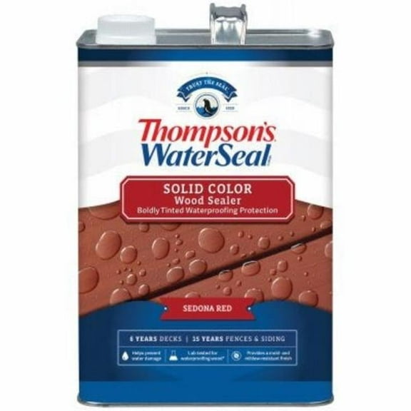 Thompsons Waterseal Solid Wood Sealer Sedona Red gal