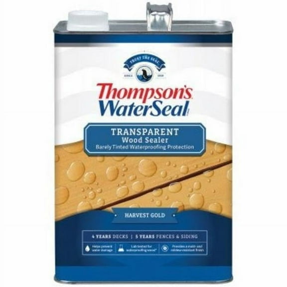 Thompsons Waterseal 1 gal Transparent Waterproofing Stain, Harvest Gold