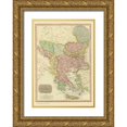 thumbnail image 1 of Thomson 11x14 Gold Ornate Wood Framed with Double Matting Museum Art Print Titled - Europe Turkey - Thomson 1815, 1 of 4