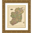 thumbnail image 1 of Thomson 20x24 Gold Ornate Wood Framed with Double Matting Museum Art Print Titled - Ireland - Thomson 1817, 1 of 4