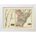 thumbnail image 1 of Thomson 24x18 White Modern Wood Framed Museum Art Print Titled - Saint Laurence River United States Canada, 1 of 4