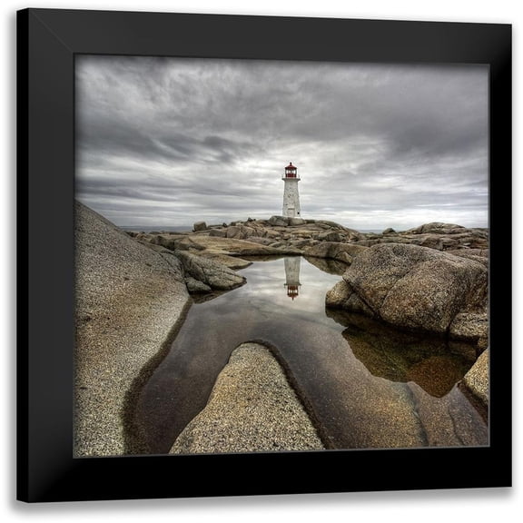Thomson D, Robert 12x12 Black Modern Framed Museum Art Print Titled - Peggy Light
