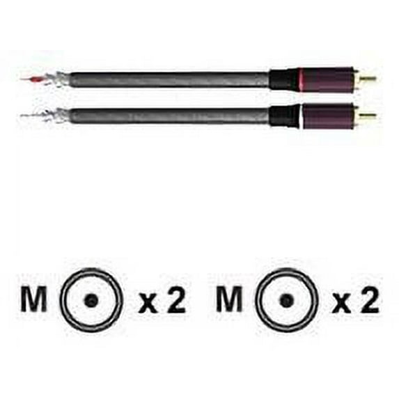 RCA Digital Plus Series DH6SA - Audio cable - RCA male to RCA male - 6 ft - shielded