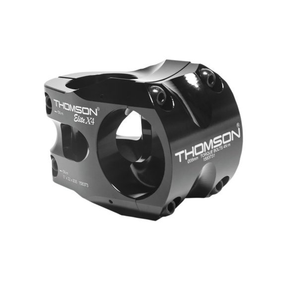 Thomson Elite X4 Mountain Stem- Black Length: 32 Bar Clamp Diameter (mm): 35.0