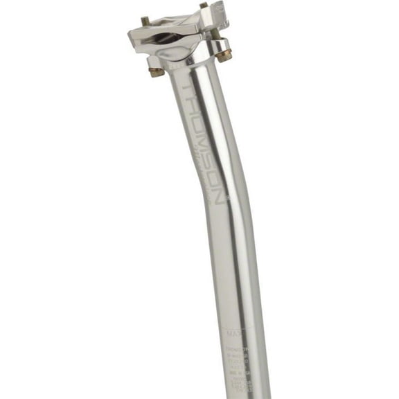 Thomson Masterpiece Setback Seatpost: 30.9 x 350mm Silver