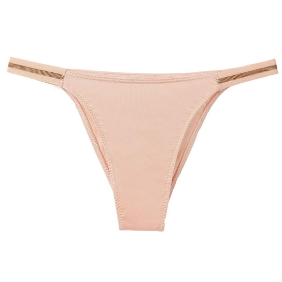 Thong For Women Cotton Underwear Low Rise Panties Woman G String Thongs