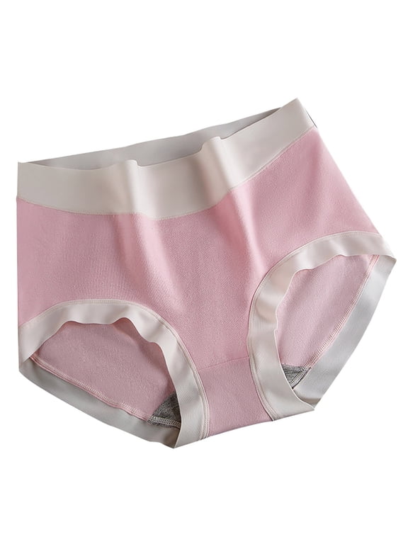 Thong Underwear Women Women's Cotton Underwear, Laides Lightweight & Breathable Panties, Mid-Waist Soft Underpants Briefs, Available in Plus Size Ladies Underwear Panties Cotton XL