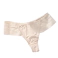 thumbnail image 1 of Thongs Panties for Women Tbopshirt Womens Thongs Briefs,Traceless Ice Silk T-back Briefs Metal Buckle Ventilate Underpants,Women's Hipsters Underwear, 1 of 3