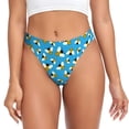 thumbnail image 1 of Thongs for Women - Flying Bees No Show Seamless Womens Thongs Underwear, Soft Stretch G String Thongs for Women,Cuteness Ladies Thong Bikini Panties Briefs, 1 of 5