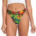 thumbnail image 1 of Thongs for Women - Pride Rainbow No Show Seamless Womens Thongs Underwear, Stretch G String Thongs for Women, Ladies Breathable Thong Bikini Panties Briefs, 1 of 5