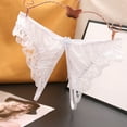 thumbnail image 1 of Thongs for Women Low Rise Lacy Panties Sexy Mesh Panties Sexy Crotchless Panties for Women Thong Underwear Women for Women, 1 of 3