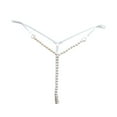 thumbnail image 1 of Sexy Thongs for Women White Lace Panties Pearl Panty G String Thongs for Women One Size, 1 of 3