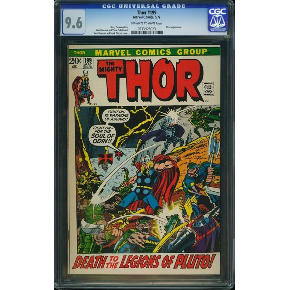 Thor #199 - CGC 9.6 Comic Book