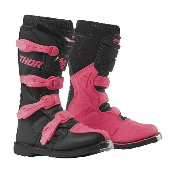 Thor 2021 Womens Blitz XP Motocross Boots - Black/Pink