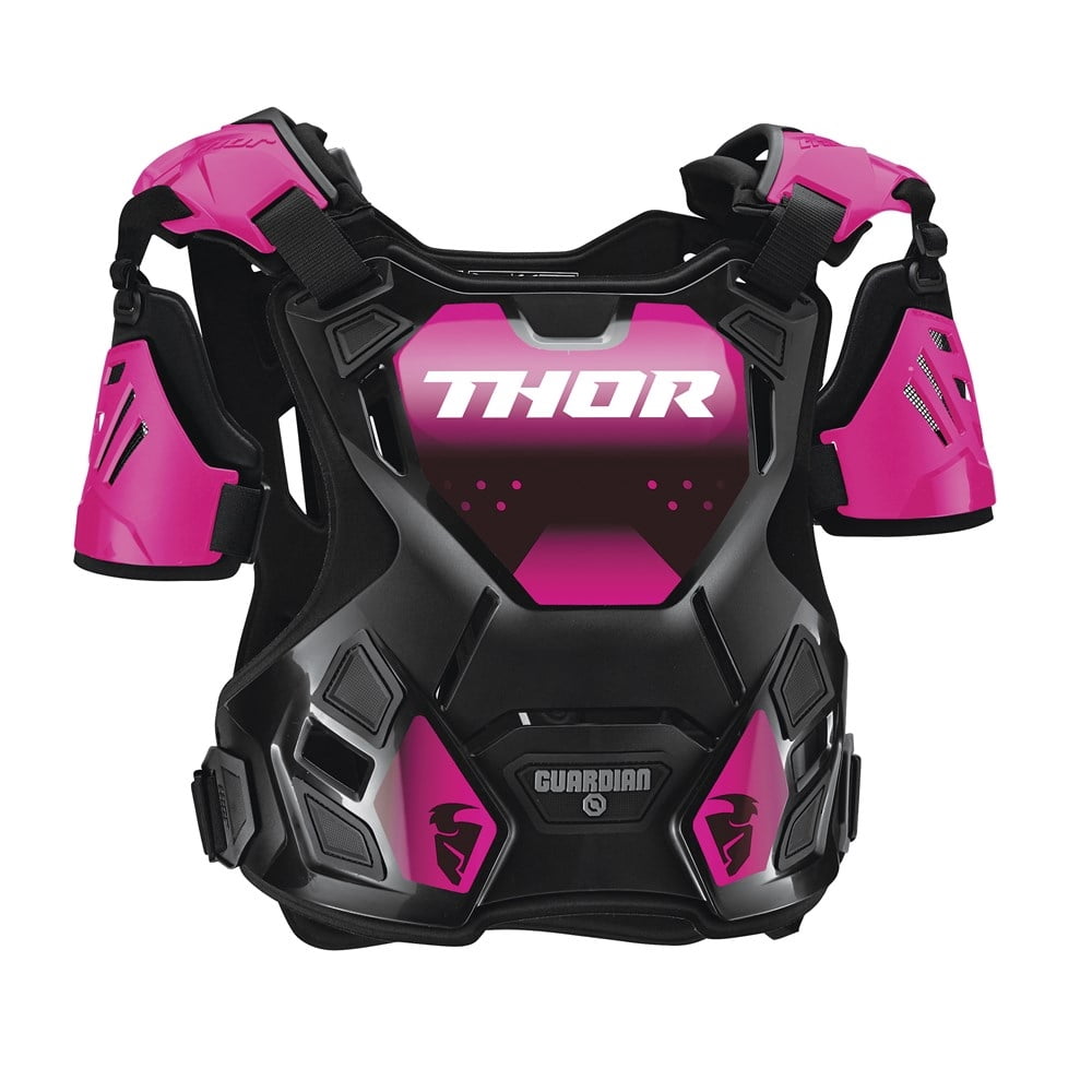 Thor 2021 Womens Guardian Roost Deflector - Black/Pink 27010963
