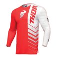 thumbnail image 1 of Thor 2024 Prime Analog Offroad Motocross Dirt Bike Jersey - Red/White - 3X-Large, 1 of 3