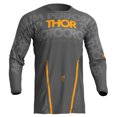 thumbnail image 1 of Thor 2024 Pulse Mono Offroad Motocross Dirt Bike Jersey - Gray/Yellow - Small, 1 of 3
