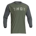 thumbnail image 1 of Thor 2024 Youth Sector Digi Offroad Motocross Dirt Bike Jersey - Green - Youth Large, 1 of 3